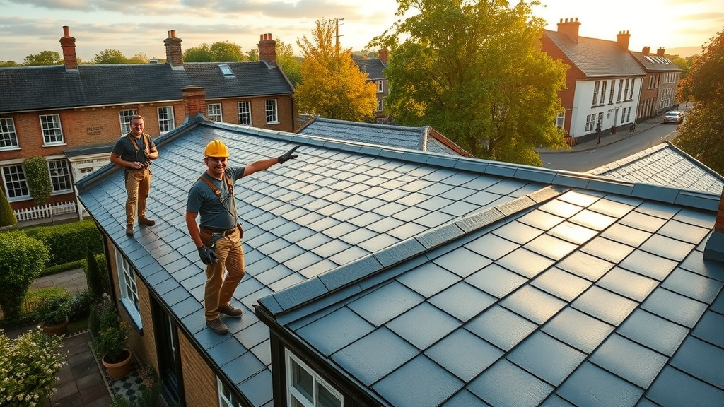 Completed specialist lead roofing on a restored property with expert team in London